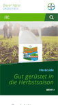 Mobile Screenshot of agrar.bayer.de
