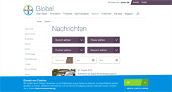 Desktop Screenshot of presse.bayer.de