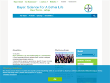Tablet Screenshot of bayer.lv