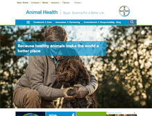 Tablet Screenshot of animalhealth.bayer.com