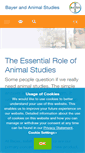 Mobile Screenshot of animalstudies.bayer.com