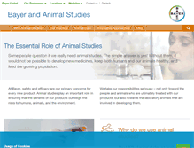 Tablet Screenshot of animalstudies.bayer.com