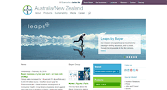 Desktop Screenshot of bayer.co.nz