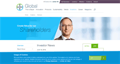 Desktop Screenshot of investor.bayer.com