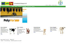 Tablet Screenshot of livestock.bayer.nl