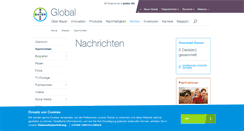 Desktop Screenshot of baynews.bayer.de