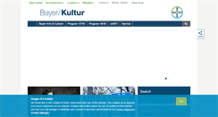 Desktop Screenshot of culture.bayer.com