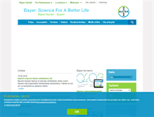Tablet Screenshot of bayer.fi