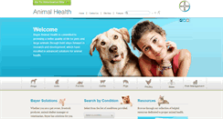 Desktop Screenshot of animalhealth.bayer.ca