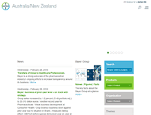 Tablet Screenshot of bayer.com.au